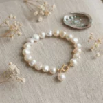 Alma Libre – Pulsera de perlas barrocas naturales - Imagen 4