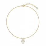 Ternura Felina – Collar con perlas y garra delicada - Imagen 2