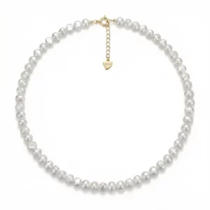 Collar de perlas para mujer natural – Petich