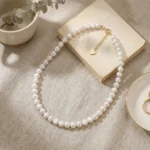 Instinto Natural – Collar corto de perlas barrocas - Imagen 2