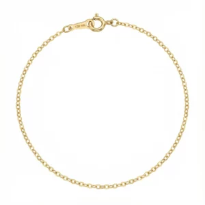 Pulsera fina dorada minimalista – Petich